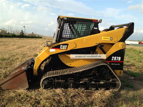 cat 287 skid steer dump trailer|cat 287b for sale craigslist.